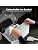 Kismile Nugget Ice Makers Countertop,35Lbs/24H,Portable Sonic Ice Machine with Self-Cleaning,One-Click Operation for Home/Office(Stainless Steels Silver) - View 6