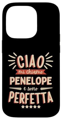 Penelope Idea Regalo Personalizzata Amica Nome Divertente �X�}�z�P�[�X iPhone 14 Pro �p