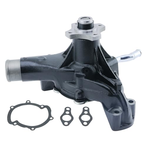 Water Pump with Gasket AW5077 252-711 Fits Chevy, GMC, Cadillac, Isuzu Olds 1996-2014 S10 Express 1500 2500, Savana, Sierra, Escalade, C K, 4.3 5.0 5.7L, 43315