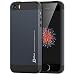 iPhone 5 Case, JETech Two-Layer Slim Protective iPhone 5 5S Case Cover for Apple iPhone 5/5S (Dark Grey) - 0550