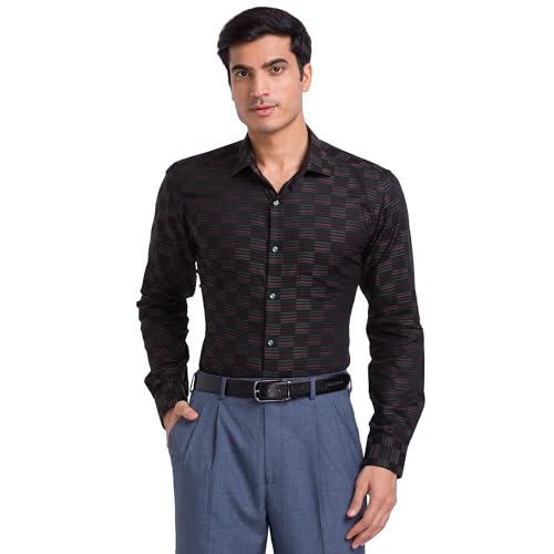 Image of Park Avenue Men's Cotton Slim Fit Shirt