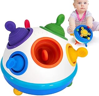 hahaland Baby Toys 6 Months Plus, Toddler Pull and Pop Montessori Toys for 1 Year Old Boys, Educational Learning Sensory Toys for 1 2 3 Year Old Boys Girls Baby Toys Birthday Gifts