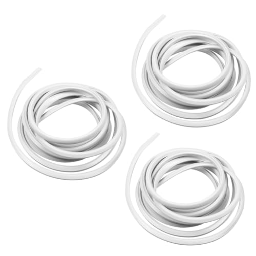 PartyKindom 3pcs Flat Seal for Aluminum Profile Slot Cover Panel Holder Printer Accessories Grey