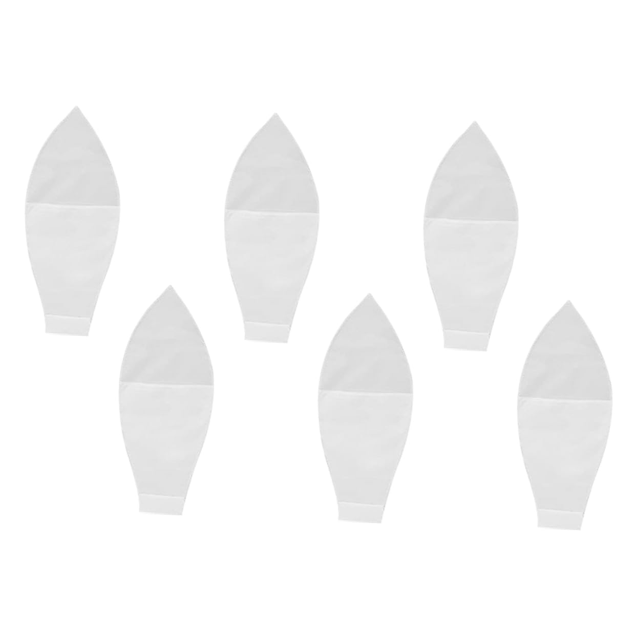 MOLUCKFU 6pcs Elderly Sock Assist Put on Socks Aid Disabled Assist Putting Supply Sock Sock-aid Sock Aid for Elderly Sock Wearing Aid Sock Wearing Tool Sock Helper White Nylon