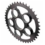 Exquisite Verarbeitung: Motorradkettenrad aus Metall, Kettenräder sind wärmebehandelt und von Hand fertiggestellt. Gummipolster reduzieren Lärm und Vibrationen, präzise Vorgelegewelle überträgt Bewegung von der Antriebsachse.