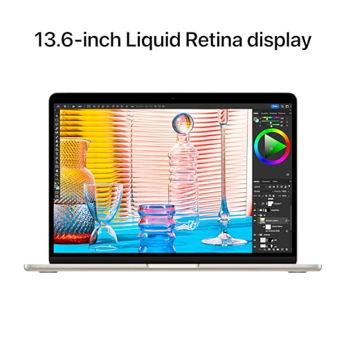 Apple 2022 Macbook Air Laptop With M2 Chip: 13.6-Inch Liquid Retina Display, 8GB Ram, 256GB Ssd Storage, Backlit Keyboard, 1080P Facetime Hd Camera. Works With Iphone And Ipad; Starlight - 4