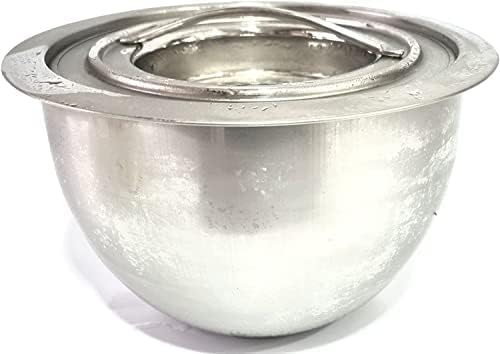 Midas Ice Cream Maker | Makes 1.5L Ice Cream, Gelato, Sorbet & Frozen Yogurt within 30 Min | All Stainless Steel Hypoallergenic | Non-Electric No Moving Parts | Quick Easy Handwash | Dishwasher Safe