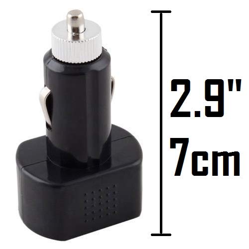Zeltauto LED Digital Car Voltmeter 12V/24V Vehicle Voltage Gauge Monitor for Auto Car Truck