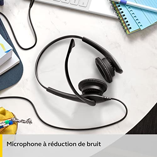 Jabra BIZ 1100 USB Duo Micro casque sur oreille filaire USB universitaire Certifié pour Microsoft Teams certifié Zoom - vue 6