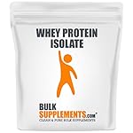 BulkSupplements.com Whey Protein Isolate Powder 90% – Bulk Protein Powder – Protein Powder Unflavored – ISO Protein Powder – Pure Protein Powder (1 Kilogram – 2.2 lbs)