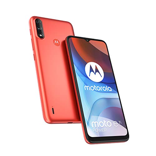 Motorola Moto E7i Power smartphone 32Go 2Go RAM rouge satiné pas cher