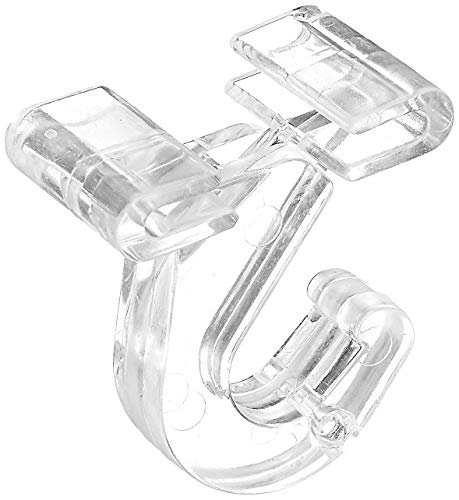 Clip Strip J Hook Hinged Sign Holder for Drop Ceiling, 12 Pack, Easy to Add to Ceiling Rail T-Bars Corp.