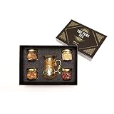 THE PERA TEA Organic Assorted Tea Gift Set for Tea Lovers - Premium Gourmet Herbal Teas Variety - 4