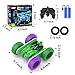 Remote Control Car, RC Cars, RC Stunt Car Toys with New Upgraded Strip Light & Headlight, RC Cars for Boy Girl Gifts with 2.4Ghz, 600mAh, 4WD, 90 Min Playtime, 360° Rotating, Double Sided