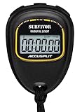 ACCUSPLIT Survivor - S3E EVENT Stopwatch with Magnum Display,Black