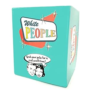 White People The Game – Funny White Elephant Xmas Secret Santa Gift – Gag Gift – Americas Favorite Party Game