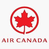 Air Canada Logo Aviation Airline Travel Company Flying Pilot Flight Attendant Aircraft Airplane Enthusiast Gift 5" Vinyl Decal Bumper Sticker