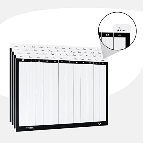 Jiawei File Guides 3Set 36Pack, File Dividers, Classification Filing Folders With Cut Tab, Letter Size Interior Folders, Loose Wide Lined Paper With Page Markers For Storage File Box, Office, Project #TOP4