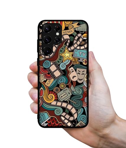 Image of Movies Design Premium 2D Printed Metal Back Case Cover for Samsung Galaxy S22 Ultra 5G