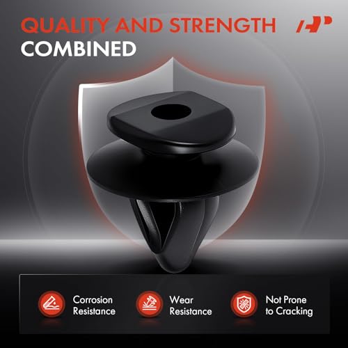 Clips de fixation inférieurs pour panneau extérieur nylon Subaru Outback - 5