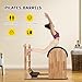 Dawot Pilates Ladder Barrel Ladder Barrel Pilates Barrel Vintage Spine Corrector Barrel Pilates for Home Gym Body Balance, Core Strengthening and Stretching