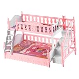 Meubles de chambre à coucher de maison de poupée - l'accessoire parfait pour la maison de poupée, pour créer une scène de chambre à coucher de maison de poupée complète, meubles de chambre à coucher de maison de poupée