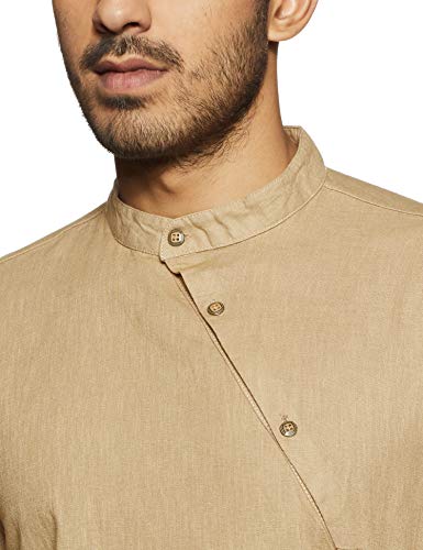 Image of THE INDIAN GARAGE CO Men's Cotton Slim Fit Kurta