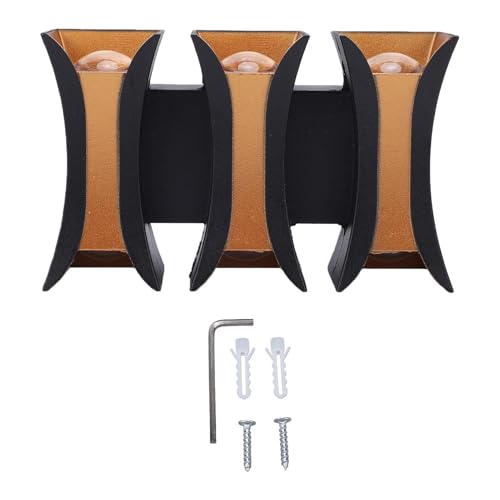 Lámpara de pared LED de 6W con luz cálida de aluminio IP65 para exterior