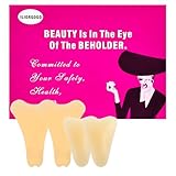 ILIORGOGO 4 Pack Adhesive Camel Concealer Toe, Reusable Silicone Pads Invisible Toe No Camel Guard for Women, Underwear Guard Seamless Hider Covers for Swimsuits Bikini Leggings Yoga Pants All