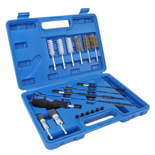 Brosse de nettoyage de siège d'injecteur Walmeck kit universel pour stopper la calamine