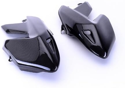 Bestem CBDU-HPMTD-SPN Black Carbon Fiber Side Panels for Ducati Hypermotard 1100 1100S 2007 2008