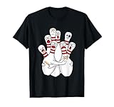 Cartoon Bowling Scared Bowling Pins Bowler