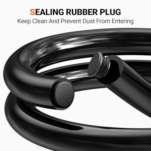 Handpumpe, Saugpumpe Benzinpumpe Pumpe zum Umfüllen von Flüssigkeiten Wasser, Diesel, Siphonpumpe für Benzin, Öl Manuelle Transferpumpe mit Vakuumfunktion und langem Schlauch