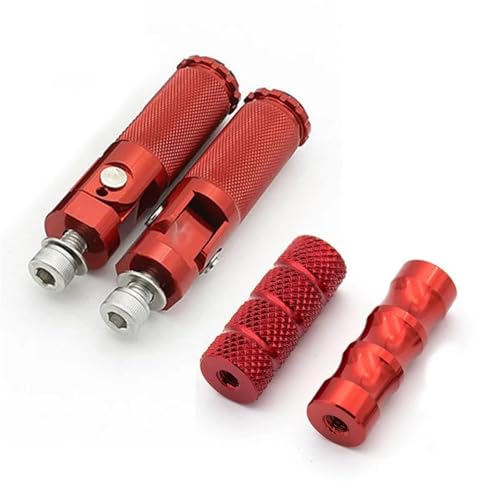 Repose-pieds arrière universel 8mm pour voyager à deux en CBR125