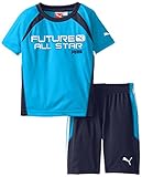PUMA Little Boys' Two-Piece Future All Star Performance Top And Short Set