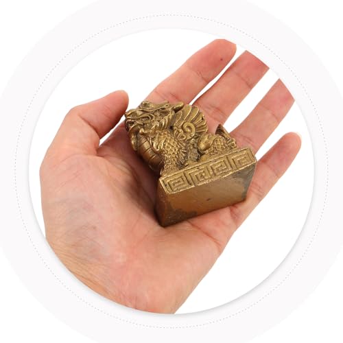 Figurine Pixiu en laiton doré Cabilock décorative pour table - 5