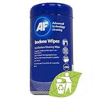 AF Isoclene Wipes; wiederverschließbare Dose mit 100 mit Isopropanol getränkten Reinigungstüchern