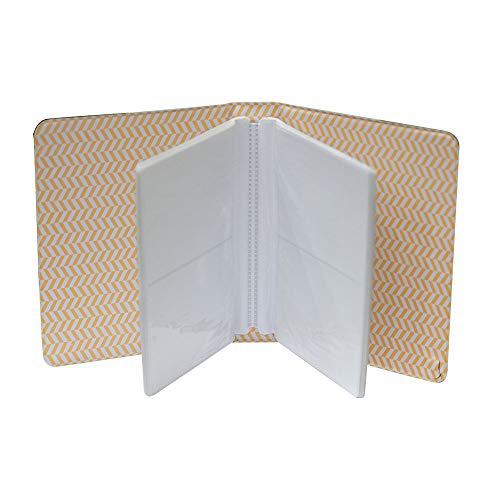 Álbum para 64 fotos em formato de mini livro tiradas em câmeras instântaneas Azul