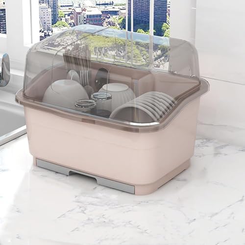 COOVTPP �f�ރJ�o�[�t���H�퐅�؂�o�X�P�b�g ��e�ʐH����[�����{�b�N�X �ʋC���ǍD���������� ���ގ��[�׋ۑ��B�h�~ �}���`�u���[�h/�K���X�J�b�v���[�\ �ꕔ����@�����ȒP ����X�^���h���ꏊ�z�u �L�b�`���q�����[�䏊�p�i (�P�w,�s���N)