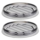 Utilisation polyvalente : cette soucoupe peut servir de dessous de tasse, de sous-verre ou de plateau pour divers objets, ce qui en fait un accessoire multifonctionnel pour la maison