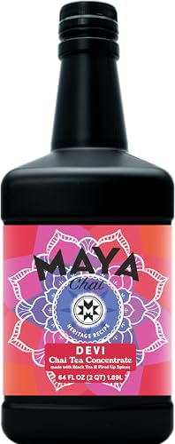 Maya Chai Tea Concentrate, Devi, Extra Spice, Heritage Recipe, 64