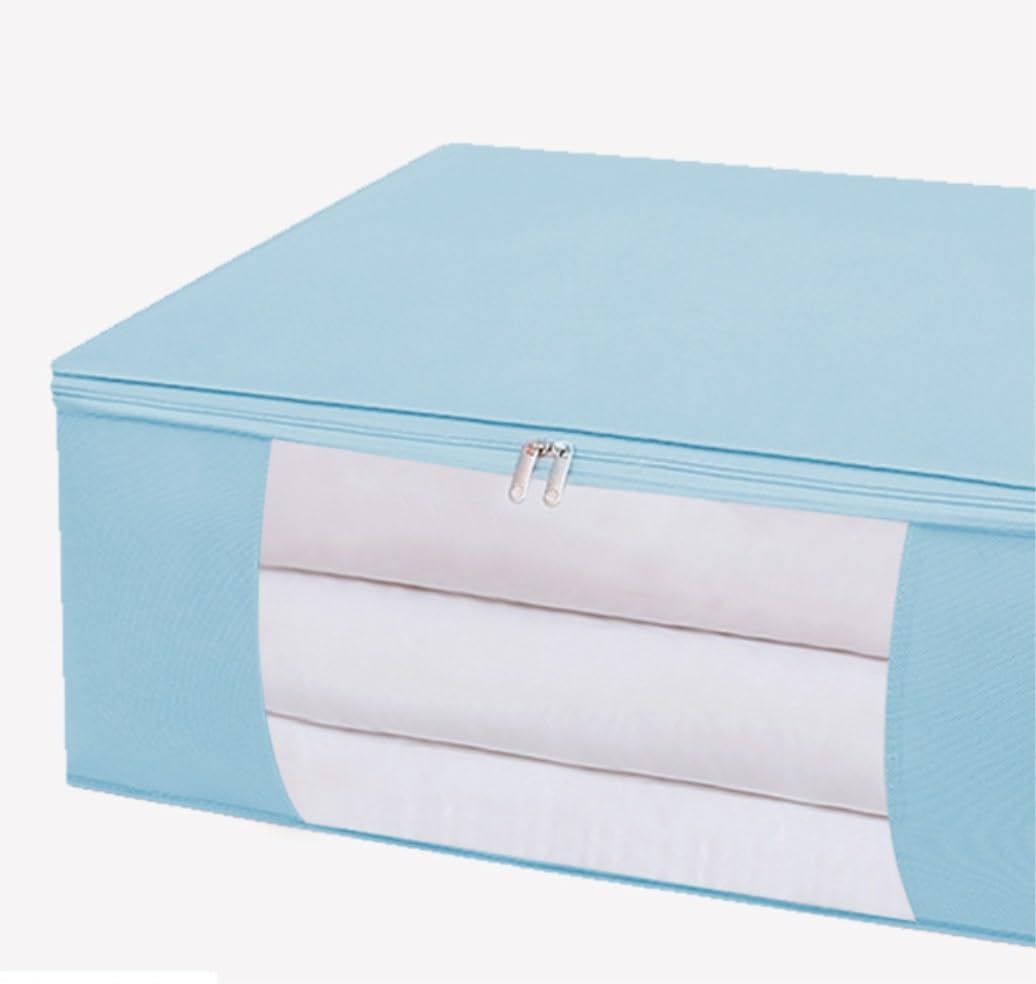 Storage Bins Storage Basket Decorative Basket Rectangular Fabric Storage Bin Organizer Basket Storage Container(B,56 * 34 * 18cm)