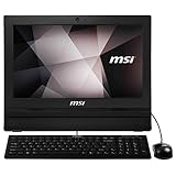 MSI PRO 16T 10M-013US 15.6' Single-Touch HD Screen All-in-One PC Intel Celeron 5205U Processor UMA 4GB DDR4 256GB M.2 SSD Windows 10 Home