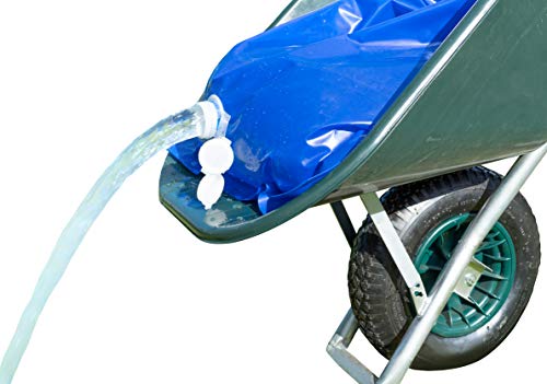 Preisvergleich Produktbild UPP Wasserbehälter für Schubkarre / Faltbarer Wassertank für effektive Gartenbewässerung, Stall & Nutztier oder BAU [80 L]