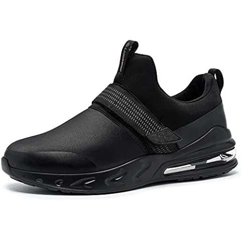 LARNMERN Zapatos Cocina Mujer Antideslizantes Impermeables Cover