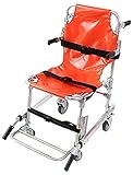 Esta camilla de escalera está hecha de materiales de aleación de aluminio de alta resistencia. Además, cuenta con la parte frontal de la camilla, tiene dos barras elevadas flexibles. Es una instalación ideal para que el personal de emergencia transfiera al paciente para subir y bajar escaleras.