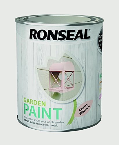 Ronseal Garden Paint 750ml Cherry Blossom by Ronseal