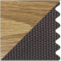 Vista 23 de Wooden Mallet Designer Curve Leg - Portaequipajes, correas grises, roble claro