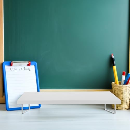 Étagère Murale sans Perçage VOSAREA Blanc | Support Panneau Perforé