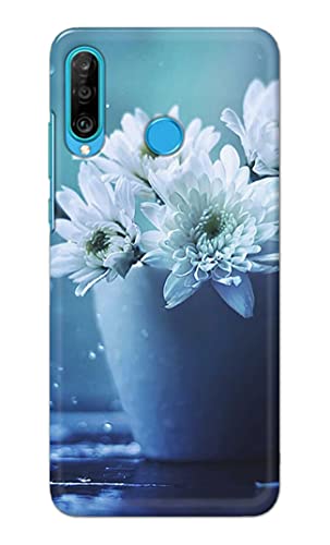 Image of PRINTFIDAA Flowers in The Flower Vase On The Table Printed Designer Hard Back Case Cover for Huawei P30 Lite /Nova 4e, Marie-L21BX, MAR-L01A, MAR-L21A, MAR-LX1A -(VS) MVN1002